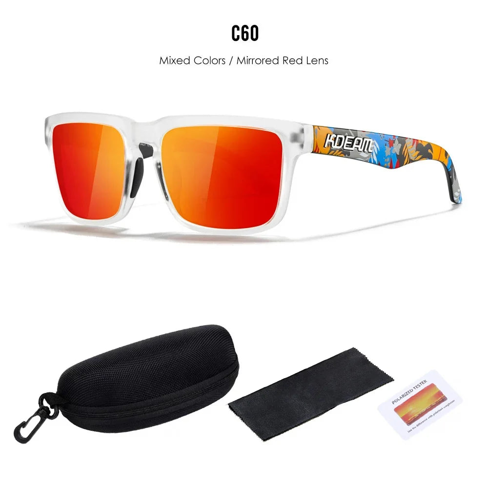 Polarized Sunglasses Unisex Outdoor Eyewear Summer 2026 Trend Mirror Lens Light UV Protection Gift Idea