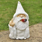 Gnome Garden Statue Resin Provocative Middle Finger Figurine, Outdoor Garden Decor TikTok Viral Fall 2026 Gift