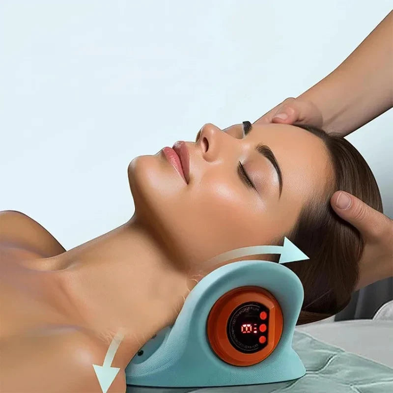 Battery-Powered Finger Pressure Relief for Muscle Tension 2026 – Motor-Driven Neck & Shoulder Massager