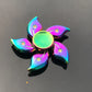 Spinner Fidget Metal Toy Rainbow Spinner R118 60mm Stress Relief for Adults and Kids
