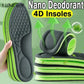 Foam Memory Orthopedic Insoles 12 Pack Antibacterial Plantar Fascia Insole