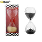 Timer Hourglass 30-Minute Moire Ripple Glass Hourglass Decor Fall 2025 Coffee Shop Centerpiece And Functional Timer Gift