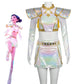 Light Flattering Women Cosplay Kit - Holographic PVC