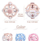 Teether Silicone Rattle Orb Montessori Newborn Sensory Toys