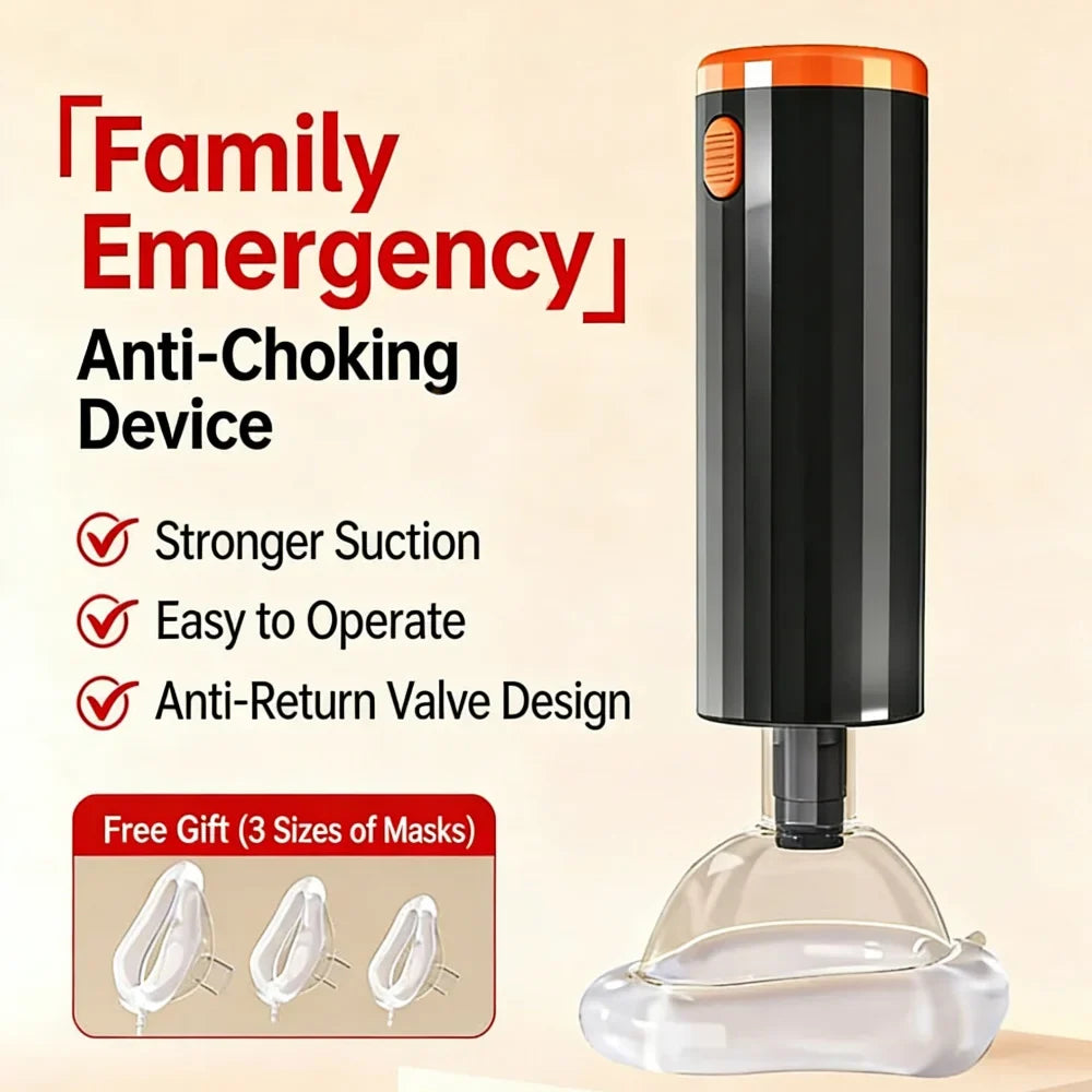 Choking2026 Edition Rescue Device Travel-Friendly First Aid CPR Emergency Device for Adults and Children Travel Household Safety