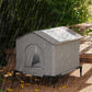 Dog House Water-Resistant Foldable Pet Cave Bed Compact Outdoor Winter 2025 Cozy Washable Shelter For Puppies