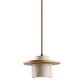 Japanese Japandi Pendant Light Wood And Travertine Bedside Lamp