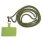 Flexible Detachable Phone Lanyard with Card Holder & Carabiner - 13 Colors, Nylon Strap Accessory