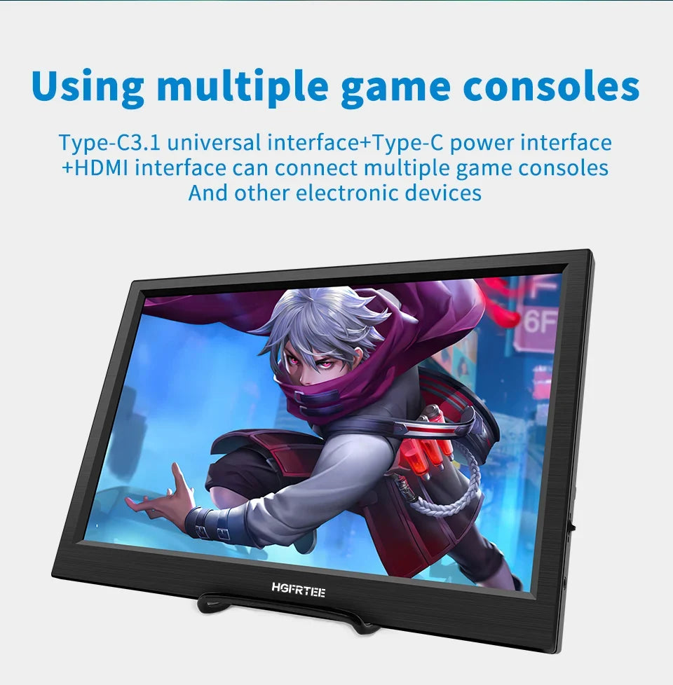 Travel-Friendly Monitor 11.6 Inch HDMI Gaming Second Screen