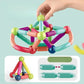 Creative Magnetic Building Blocks Kit for Babies - Assembled Educational Toys for Early Brain Development and Puzzle Fun