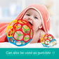 Baby Rattle Teether Ball Newborn Sensory Toys Plush Safe