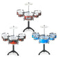 Kids Jazz Drum Kit - Beginner-Friendly Percussion Toy with 5 Drums & Cymbals for Young Musicians