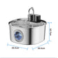 Cat Water Fountain Stainless Steel Cordless 3.2L Auto Dispenser Fall 2026 Keeps Pets Hydrated