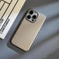 Advanced Electroplated Grille Phone Case for iPhone 16 15 14 Pro Max Plus Deluxe Cover