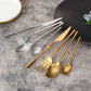 Stainless Steel 18/10  Cutlery Kit - Glossy Silver Dinnerware, Matte 304 Tableware for Gifts