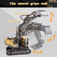 Remote Control Excavator Toy 4x4 Sturdy Alloy Construction Vehicle TikTok Viral Fall 2025 Kids Gift