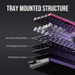 60 Mechanical Percent Hot Swap Keyboard Aluminum RGB Hall