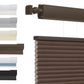 Drill No Honeycomb Blinds Cordless Thermal Insulated 1" Cell Fabric