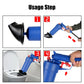 Drain Cleaner 4 Piece Plunger Kit Hand-Operated Air Pump Unblocker for Sinks Basins Drains Fall 2026 Fast Household Cleanup
