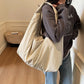 Light Multi-Use Women Shoulder Bag - Slouchy Nylon