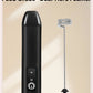 Hand-Held Foam Maker Egg Beater Coffee Drink Wand 2026 – USB Battery-Powered Motor-Driven Milk Frother 3-Speed