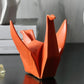 Ceramic Bird Statue Origami Sculpture Contemporary Desktop Household Decor Fall 2025 Accent Minimalist Office Gift