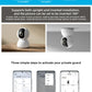 Smart Household Security Camera 2K PTZ 3MP Night Vision AI