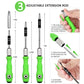 Screwdriver Kit Mini Device Kit Green Handle For DIY Household Repairs Fall 2025 TikTok Viral Gift