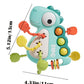 Dinosaur Montessori Pull Toy Newborn Sensory Toys Teether