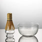 Mixing Matcha Bowl Glass Pouring Spout Japanese Tea