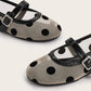 Women Breathable Mary Jane Flats - Round Toe Mesh, Casual