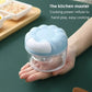 1pc Blue/Pink Hand-Operated Garlic Masher - Kitchen Gadget for Simple Mashing and Minced Garlic