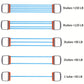 Rubber Tube Chest Expander Fitness Equipment - Flexible Resistance for Arm & Pectoral Training