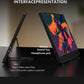 Travel-Friendly 14 Inch Monitor 178 Degree View Built In Speaker