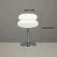 Lamp Table Cream Plastic Lampshade Mushroom Bedside Lamp Fall 2025 Tri Color Dimming USB LED Included Cozy Ambient