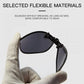 Polarized Photochromic UV Anti-Glare Driving Goggles, Vintage Square Style, Fall 2025 Safe Driving – Night Vision Clip-On Sunglasses