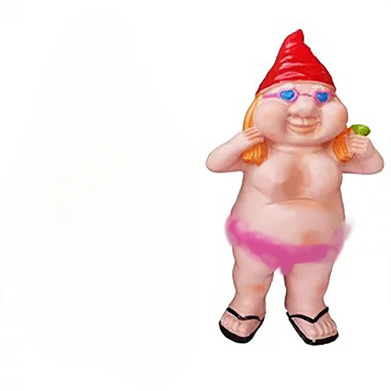 Christmas2026 Edition Ornaments Garden Dwarf Statues Cartoon Gnomes 1 To 2 Pcs Kit Gift Idea Holiday Decor