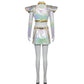 Light Flattering Women Cosplay Kit - Holographic PVC
