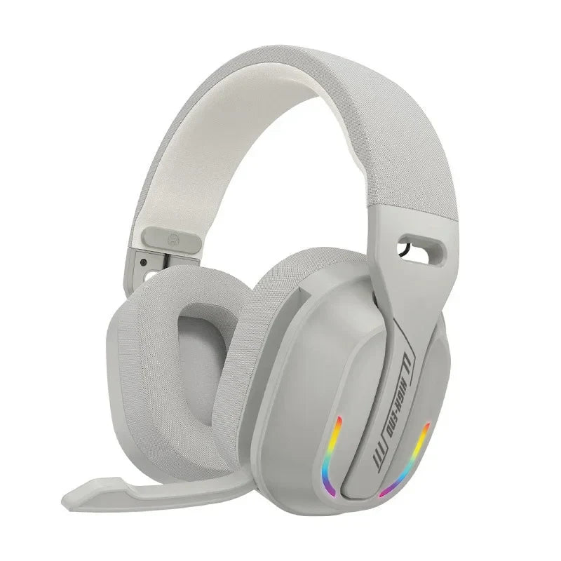 Gaming Headset Bluetooth 5.4 Cordless RGB Low Latency