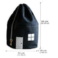 Toy Storage Bag Kids Drawstring Organizer Storage Container Back To School 2025 Travel-Friendly Clean Up Option