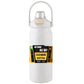 800ml Stainless Steel Thermos Mug - Travel-Friendly Vacuum Flask for Hot & Cold Drinks, Outdoor Sports Water Bottle with Straw
