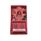 Wooden Christmas Countdown Calendar Ornament Tabletop Decor