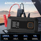 Car2025 Edition Jump Starter All-In-One Air Pump Tire Inflator Travel-Friendly Power Bank LED Light Fall