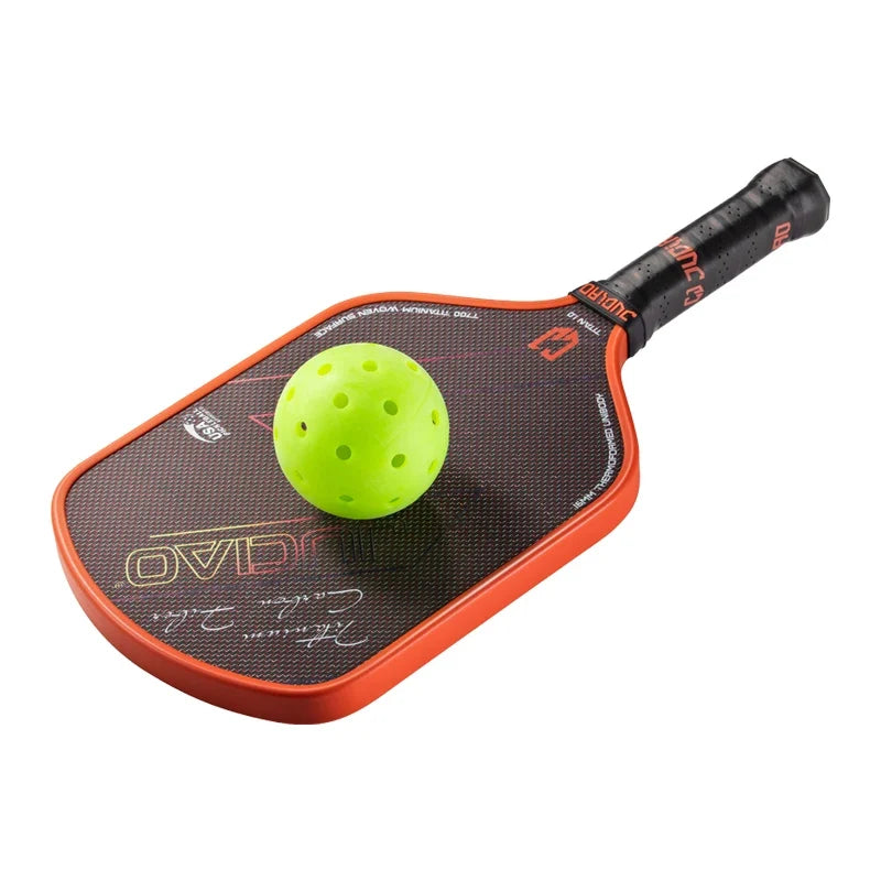 Carbon Fiber Pickleball Paddle with Foam Injected Edges for Enhanced Spin and Control, Light and Sturdy Pickleball Equipment