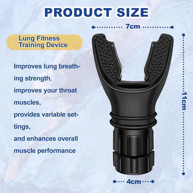 Breathing Trainer Lung Exerciser Flexible Resistance