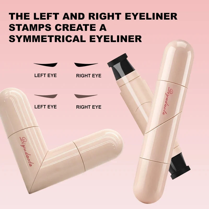 Waterproof2026 Edition Eyeliner Stamp Pen Rotating Cat Eye Device Sweat Proof Long Lasting for Beginners TikTok Viral Fall