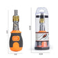 Travel-Friendly 8-in-1 Mini Ratchet Screwdriver Kit - Magnetic Multi-Tools for Household Use