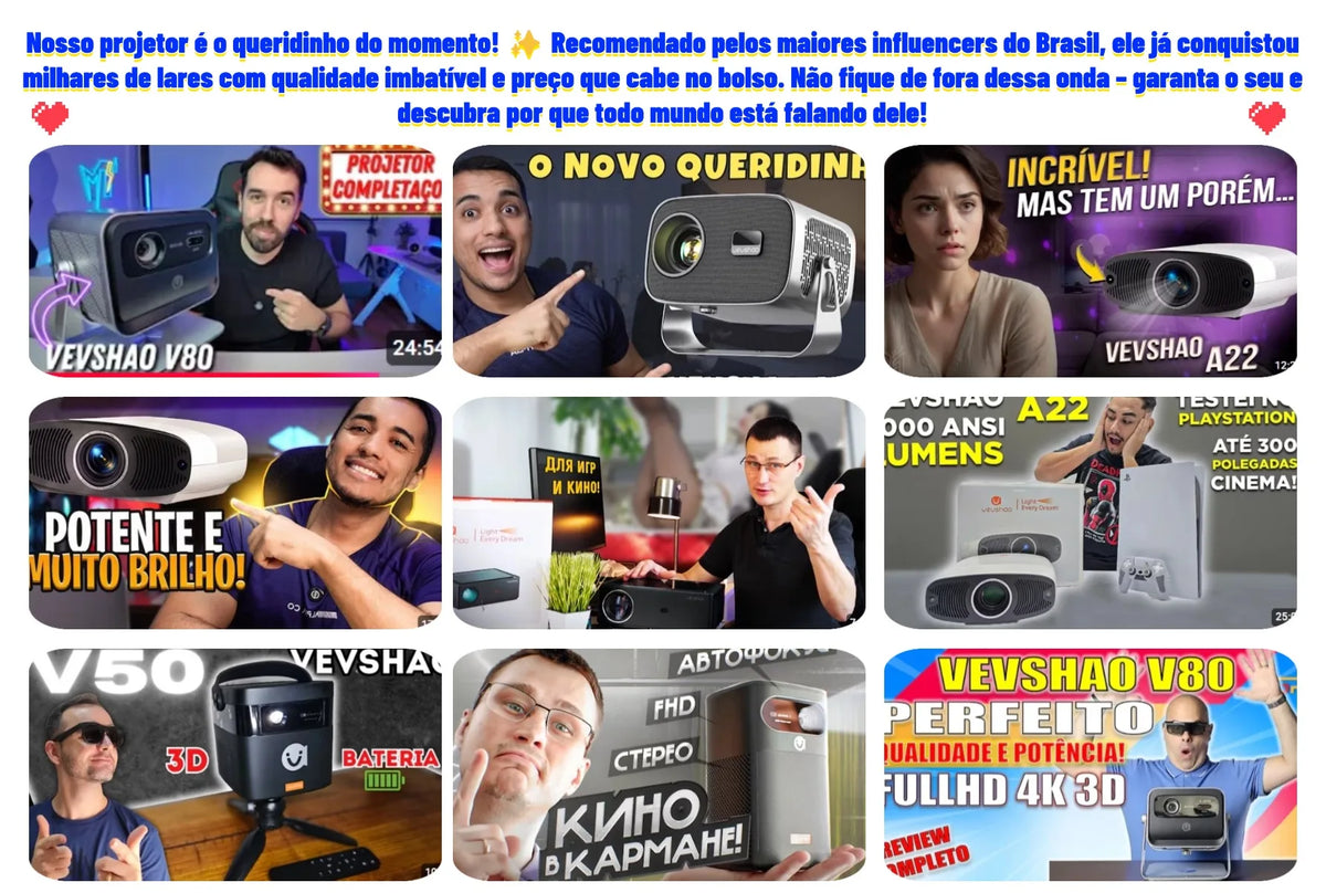 Android2026 Edition Projector A12 Mini 4K Ready 350 ANSI Lumens WiFi 6 Built In Speaker Back To School