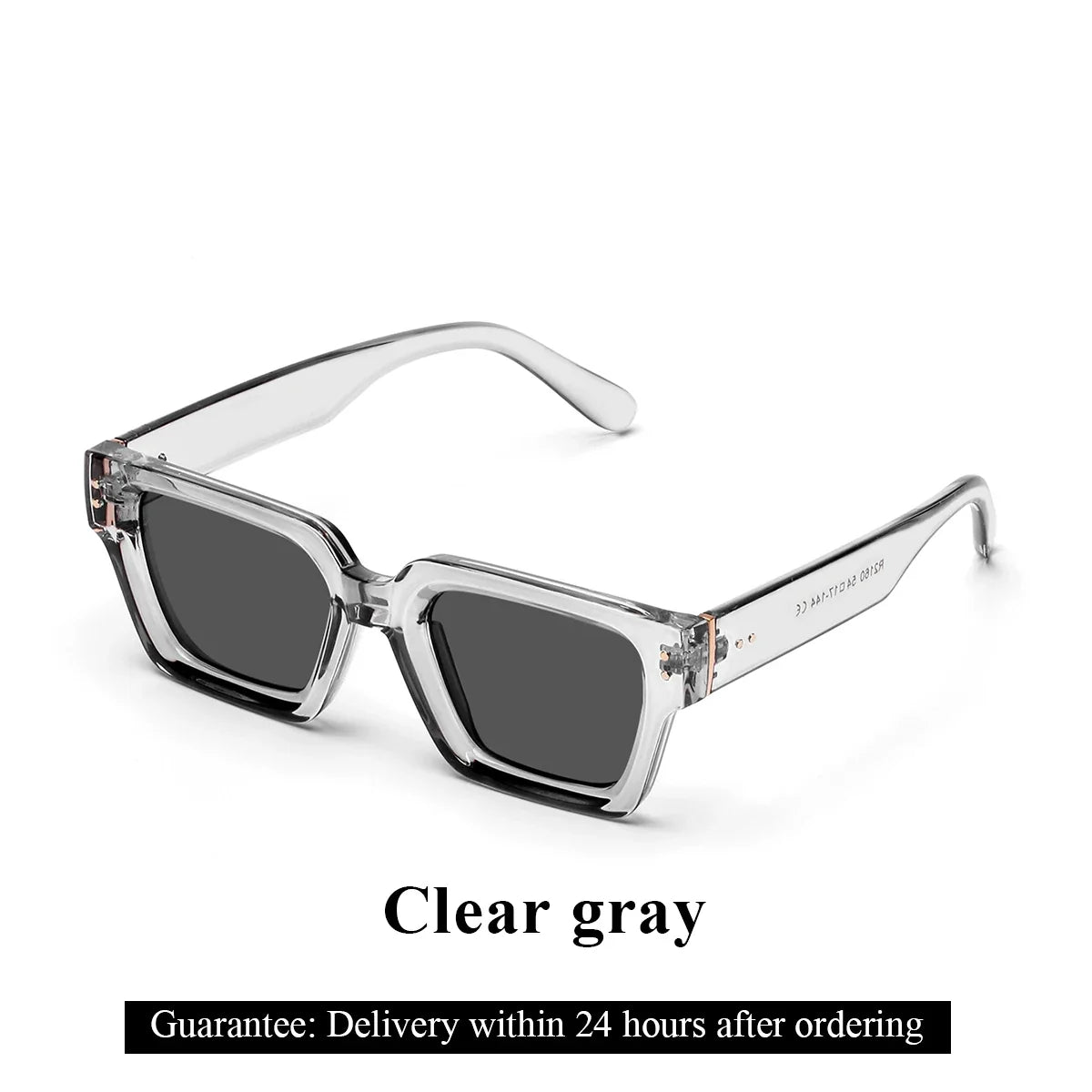 Sunglasses Black Retro Square Shades Deluxe Fashion Eyewear Fall 2026 Trend Gift Idea