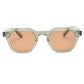 Style Korean Retro Sunglasses for Women TR90 Polygon Polarized UV400 Green Brown 2025 Summer